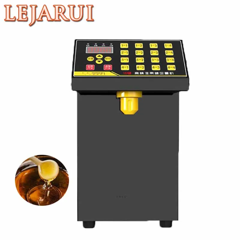 Fructose Machine 16 Grid Fructose Quantitative Machine Automatic Fructose Dispenser Syrup Dispenser For Coffee Milk Tea Shop
