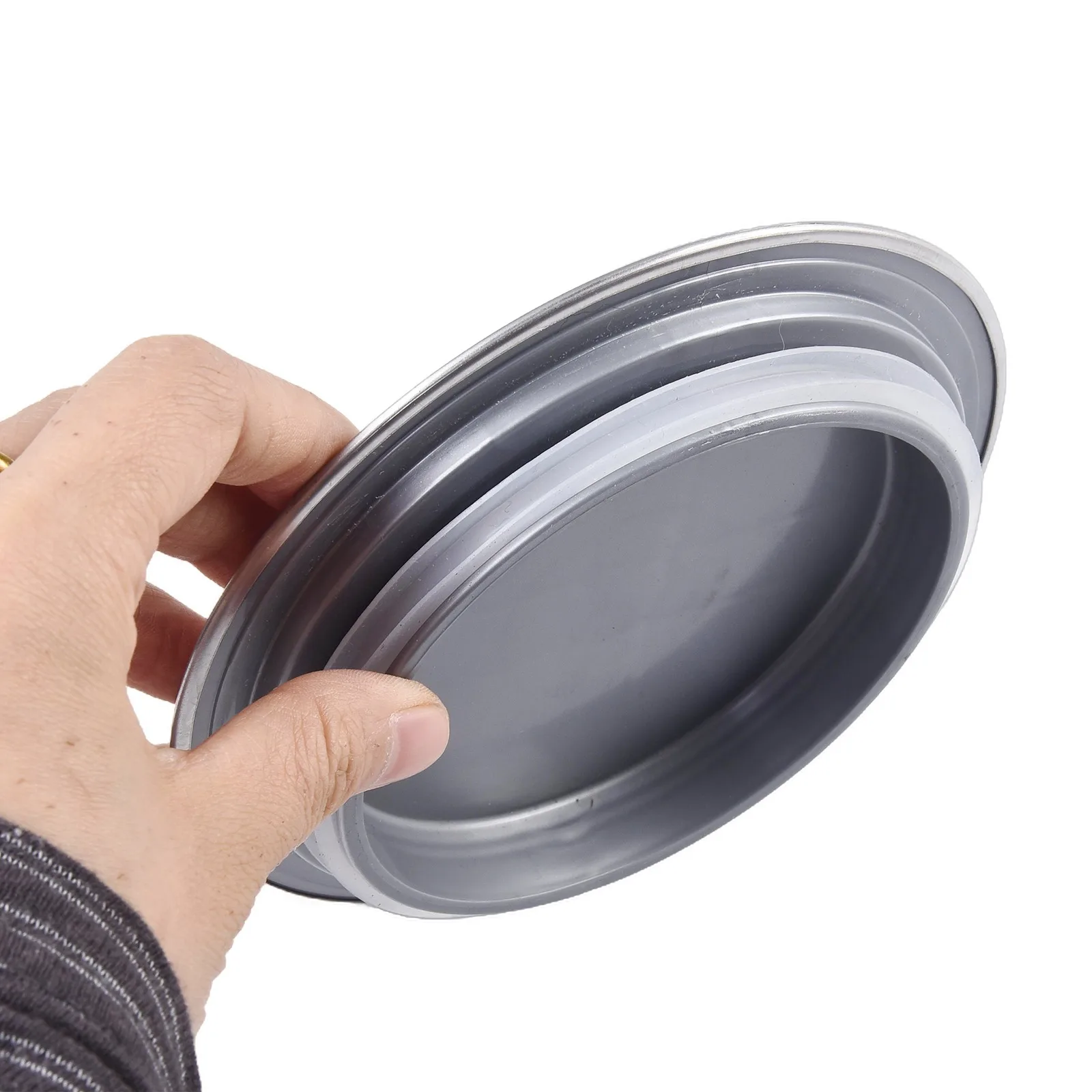 Stainless Steel Kitchen Sink Drainer Cover with Effective Seal for 110mm and 140mm Sizes Essential Kitchen Accessory