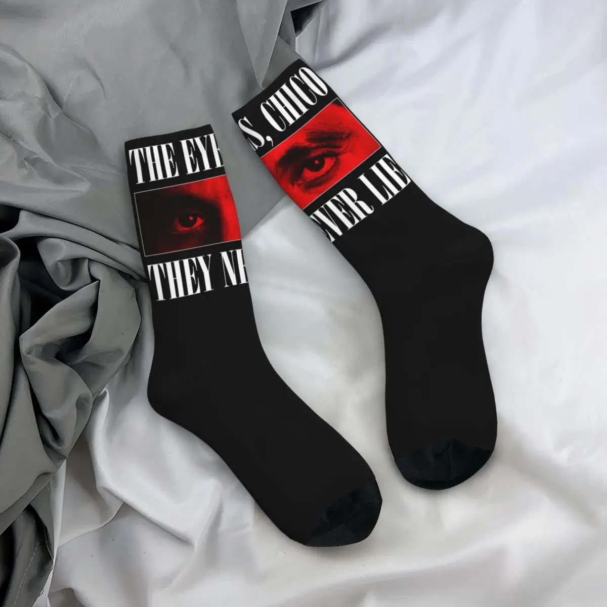 Winter Warm Crazy Design Men's Women's Tony Montana Scarface Socks Non-slip Sports Socks