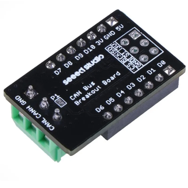 새로운 기능 - XIAO 및 QT Py용 Seeed Studio CAN 버스 브레이크아웃 보드, MCP2515 컨트롤러, SN65HVD230 트랜시버 칩
