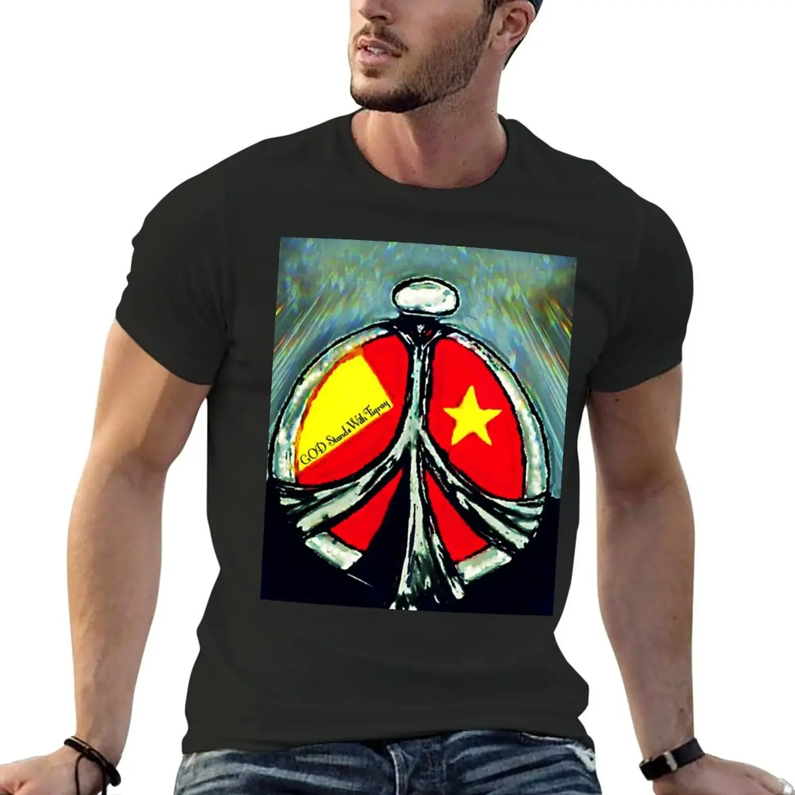 God Stands With Tigray ?? End #TigrayGenocide. I am donating 80% of these sales to help ?Tegaru People ??. God Bless You T-Shirt