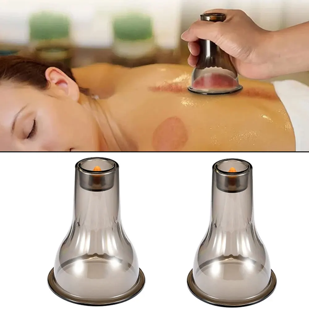 2/3/4/5pcs Vacuum Cupping Suction Cups Massage Physiotherapy Jars Chinese Medicine Anti Cellulite Cupping For Body Massager