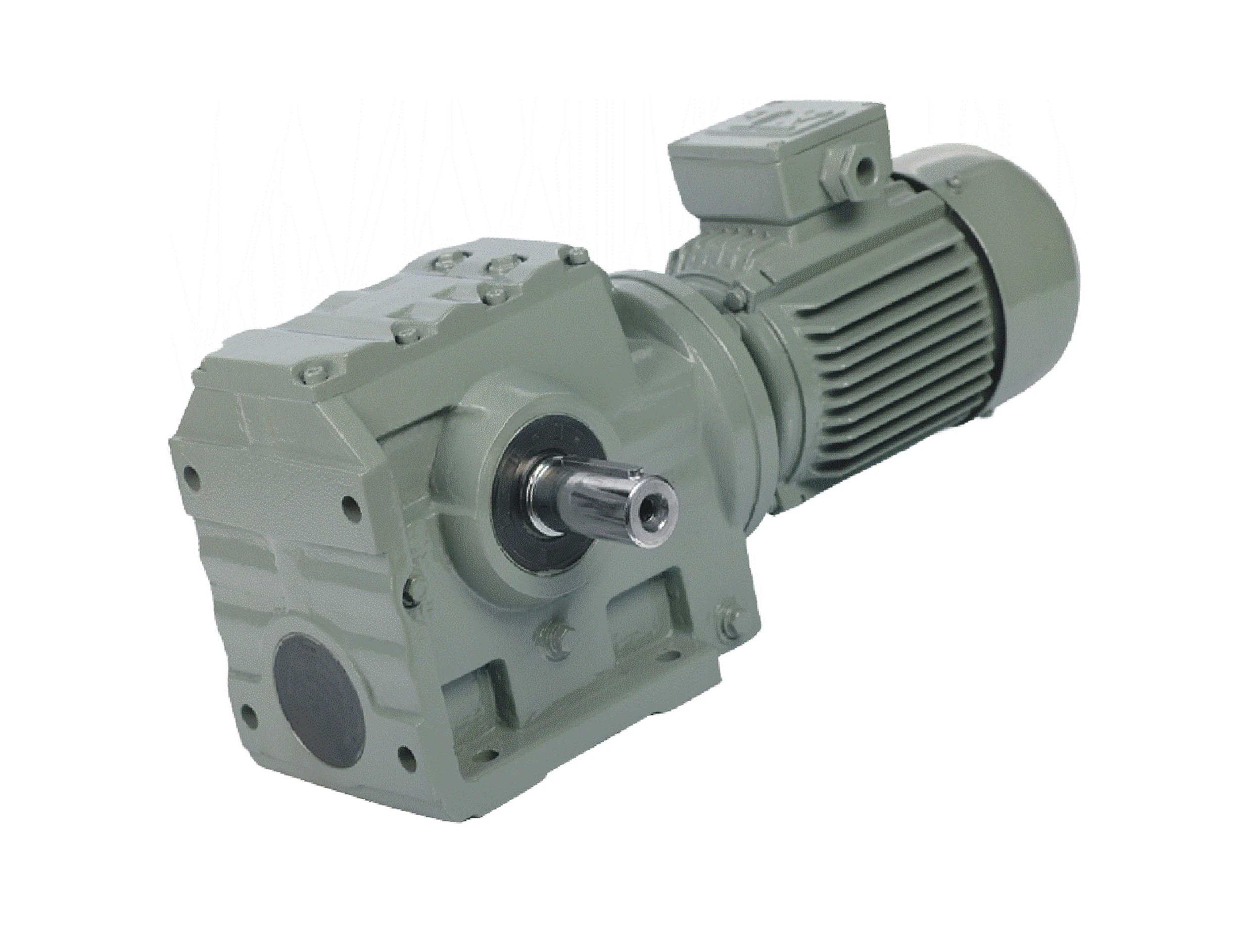 Heavy Load Bearing S47 S Series Flange-Mounted Helical Worm Gear Reducer