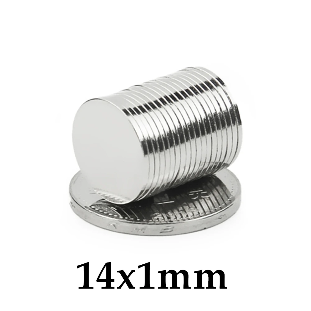 

20-500pcs 14x1mm Magnet Small Round Magnet Strong magnets Rare Earth Neodymium Magnet 14*1mm