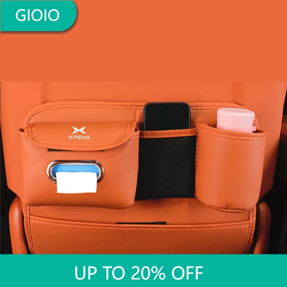 

For Xpeng G9 XiaoPeng G6 2022 2023 2024 25 Leather Car Rear Seat Anti Kick Pad Seat Back Anti Dirty Mat Auto Interior Accessorie