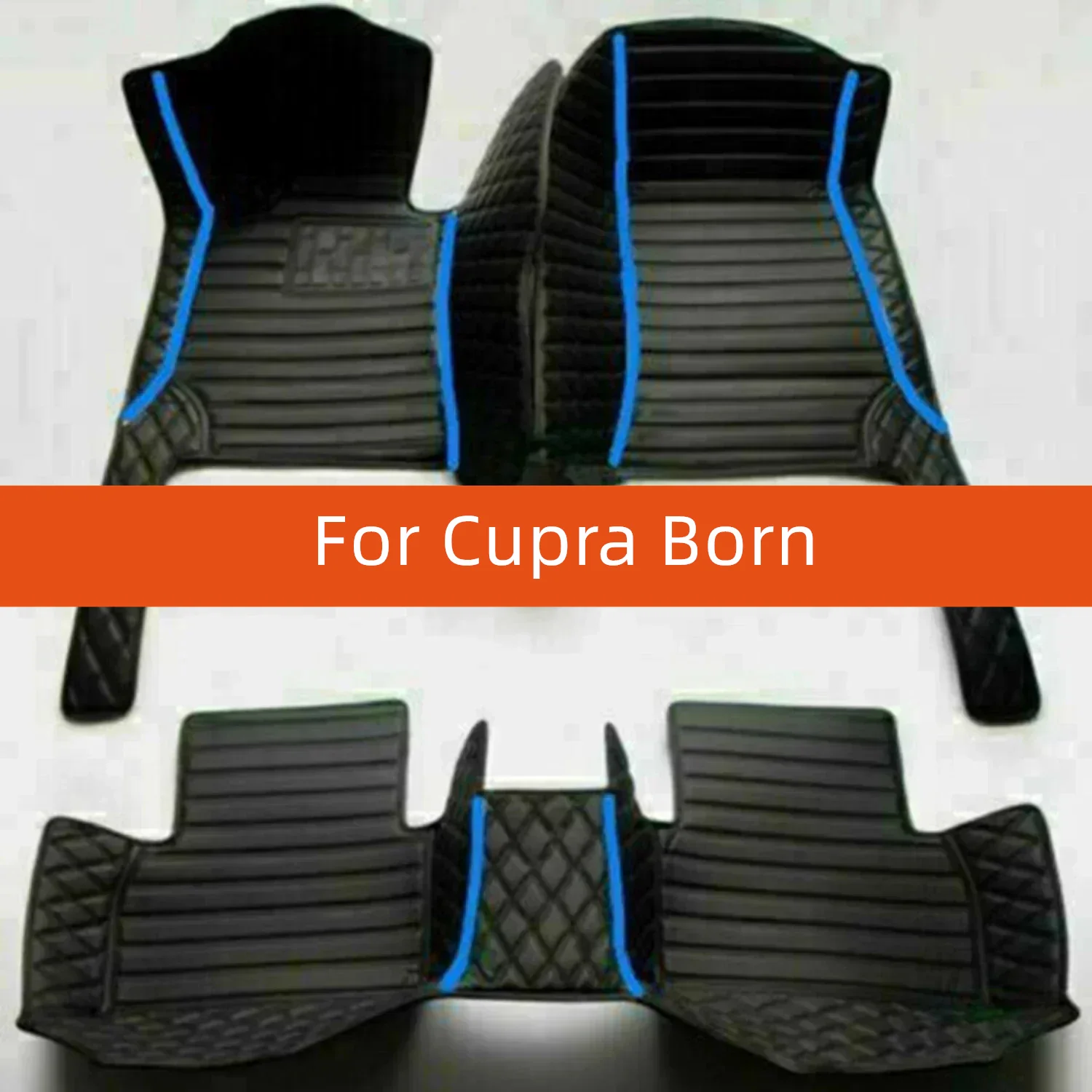 

Custom Leather Car Floor Mat For Cupra Born 2024 2025 2026 2027 Car Mat Interior Accessories
