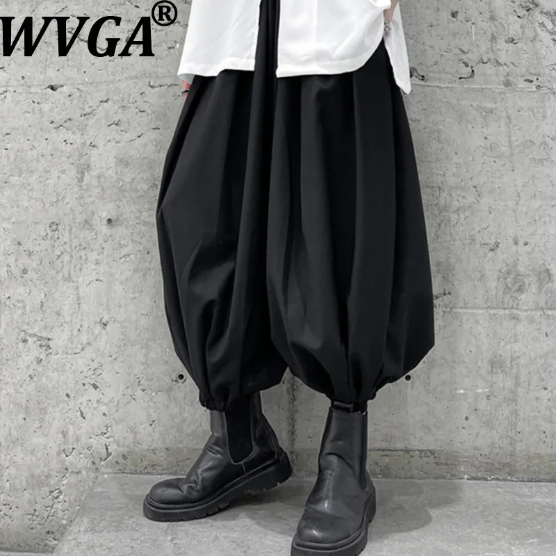 

WVGA Spring New Man Tide High-end Yamamoto Dark-style Trendy Oversized Niche Chic Casual Cropped Lantern Pants Streetwear W21244