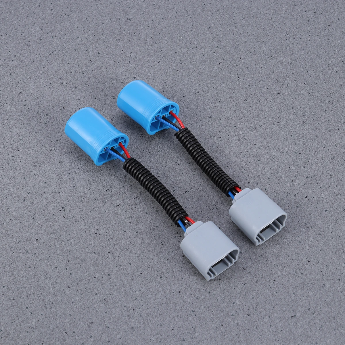 2Pcs Ceramic Adapter Harness H13 Connector Socket 9007toH13 Conversion Copper Wiring HeatResistant ForFord Headlight Retrofit