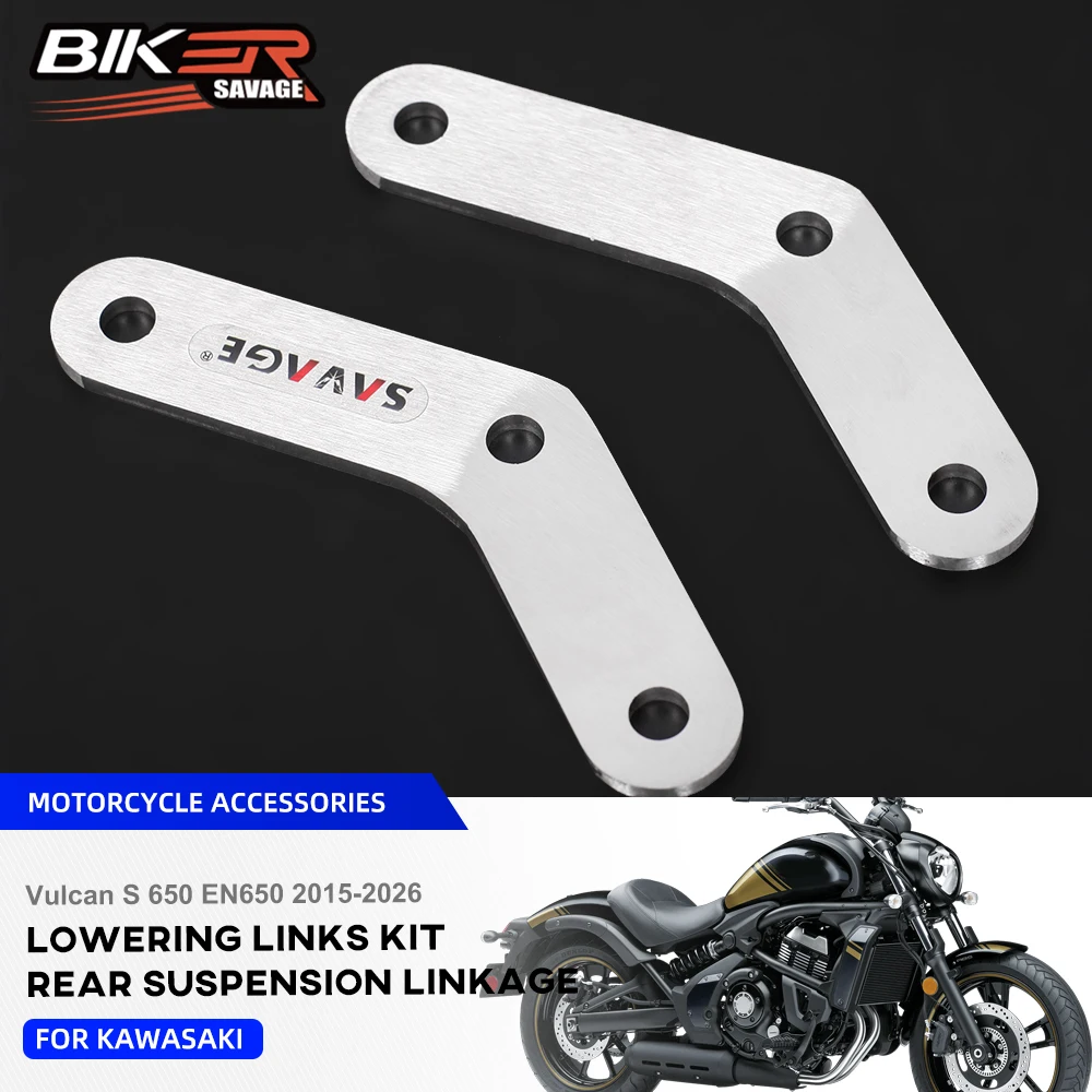 

Комплект рычагов занижения 2026 VN/EN 650 для Kawasaki Vulcan S 650 2015-2025, аксессуары для мотоциклов, рычаг для занижения задней подвески