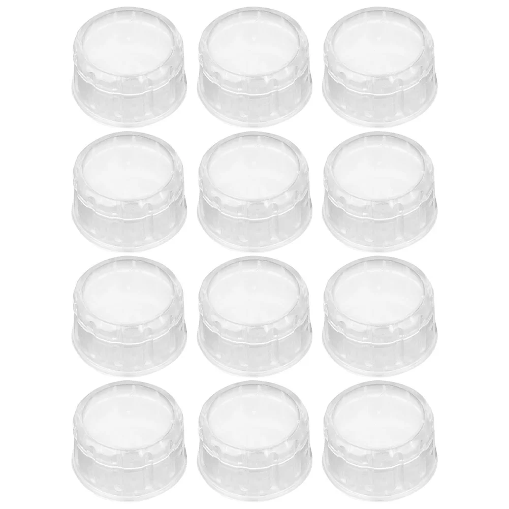 12pcs Shaker Lids Plastic Splashproof Milk Tea Juice Cup Covers Reusable Bar Tools Easy Clean Multi Functional Beverage