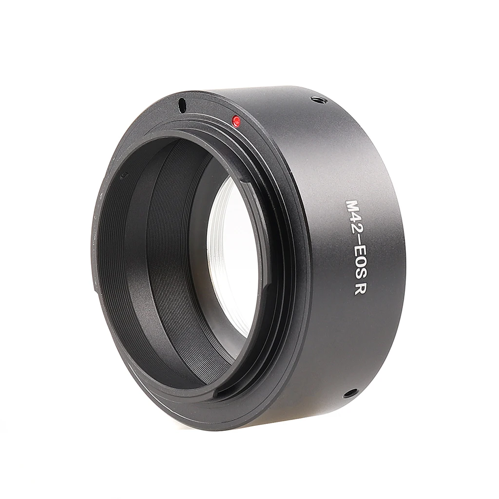 Aluminiumlegierung Adapterring M42-Objektivanschluss auf EOSR T2-Anschluss M42-EOSR Objektivadapter für Canon EOSR RP für Nikon spiegellose Kamera – Detail 3