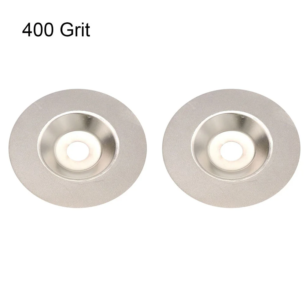 

2PCS Diamond Emery Grinding Sharpening Disc 400 600 800 Grit For Polishing Glass Ceramic Jade Marble Angle Grinder Power Tool