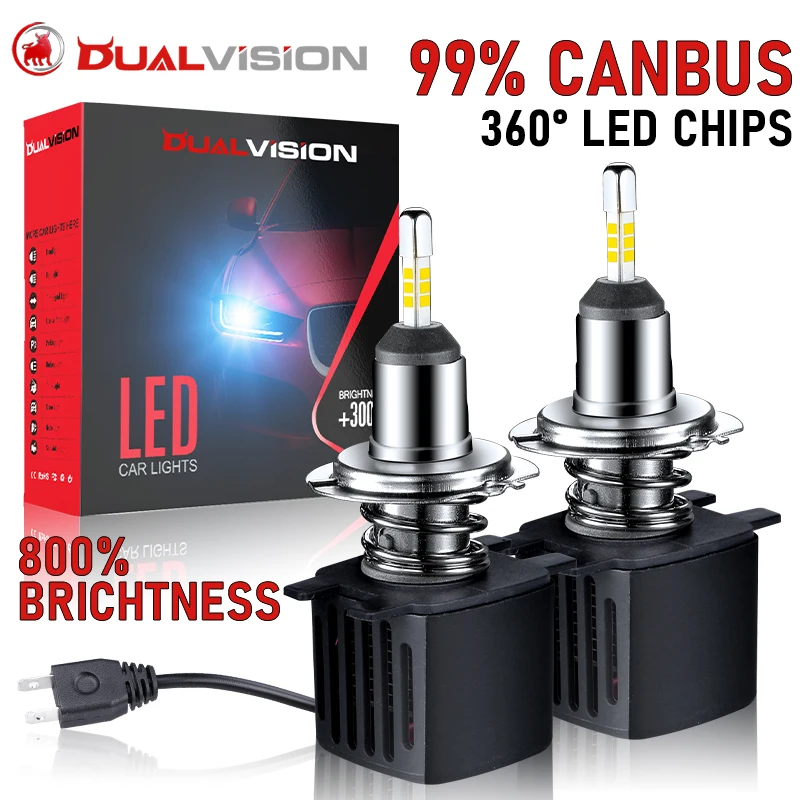 

H7 H1 H4 Led Headlights 360 3D Degree CSP CHIPS H8 H9 H11 Fog Light 9006 HB4 9005 HB3 9012 HIR2 Canbus EMC STG Auto Lamp 12V 24V