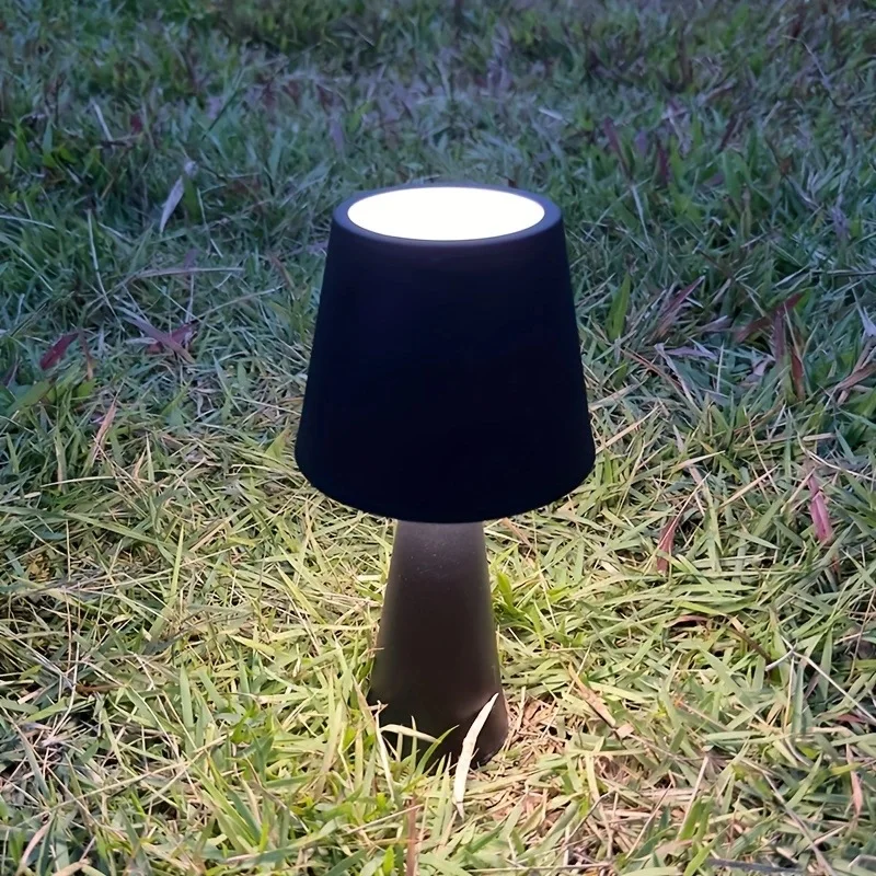 Retro akumulatorowa lampa stołowa sypialnia nocna nowoczesna minimalistyczna lampa nastrojowa wodoodporny prezent lampka nocna wystrój pokoju