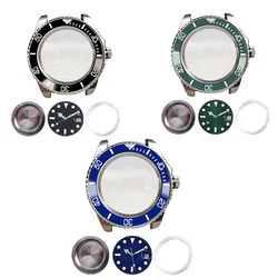 40MM Watch Case with Sapphire Mirror for Miyota 8215 8205 8200/ Mingzhu 2813 3804 Movement Watch Repair Part