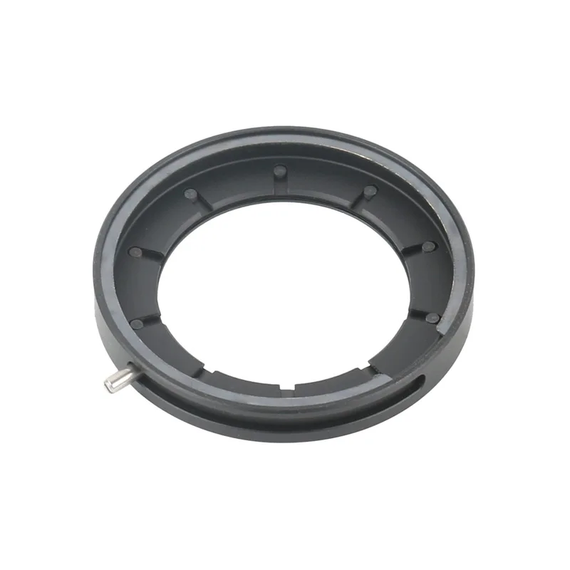 1-29mm Adjustable Zoom Optical Iris Diaphragm Aperture Condenser Digital Camera Microscope Adapter with 10pcs Blades
