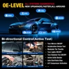 LAUNCH X431 PRO TT 양방향 스캔 도구, DBSCar VII 커넥터 포함, 모든 차량에 37 + 리셋, ECU 온라인 코딩, CANFD 키 IMMO, 4