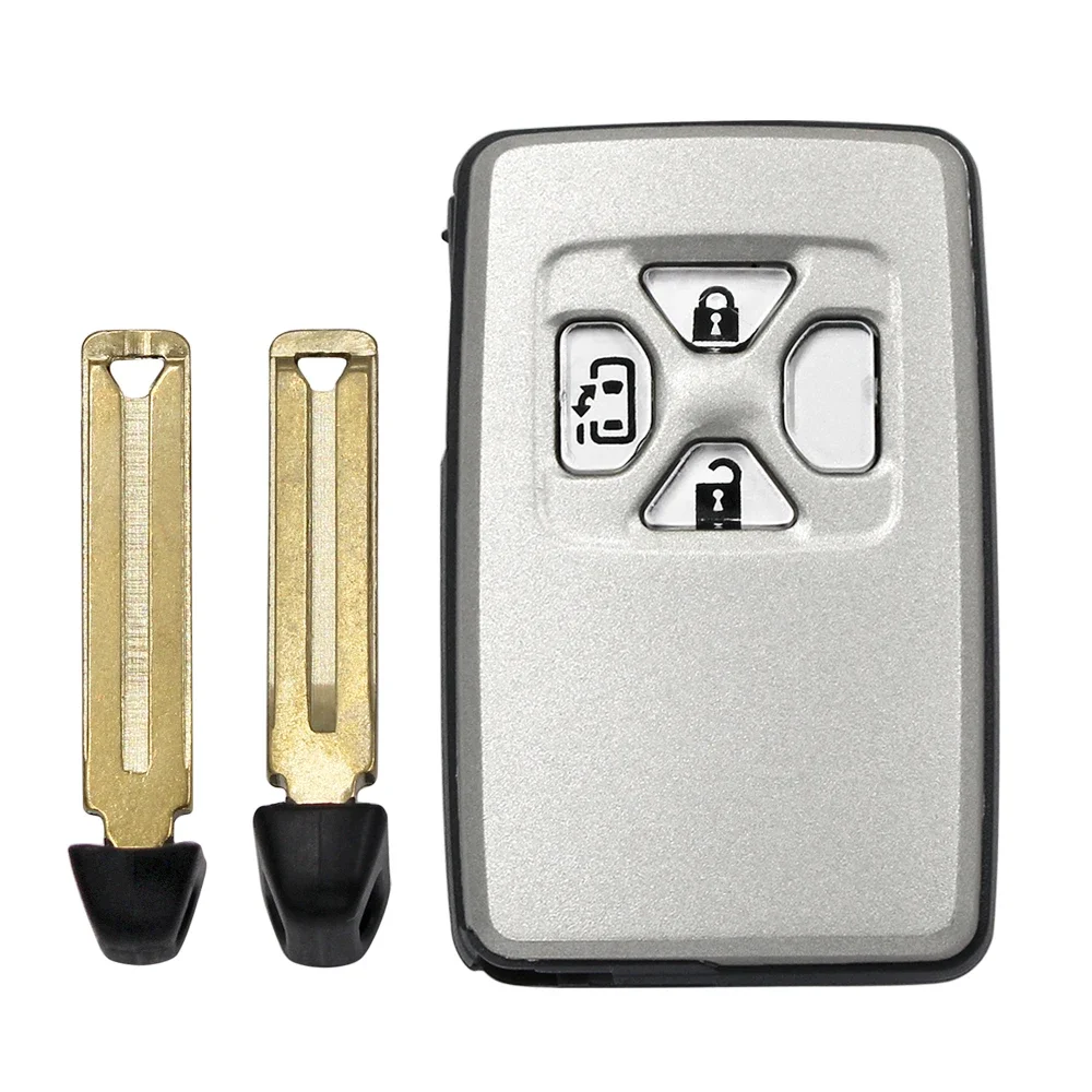 Ecusells 3/4 Buttons Smart Prox Remote Key Fob FSK 312MHz 4D Chip for ESTIMA RAV4 VANGUARD 271451-6230