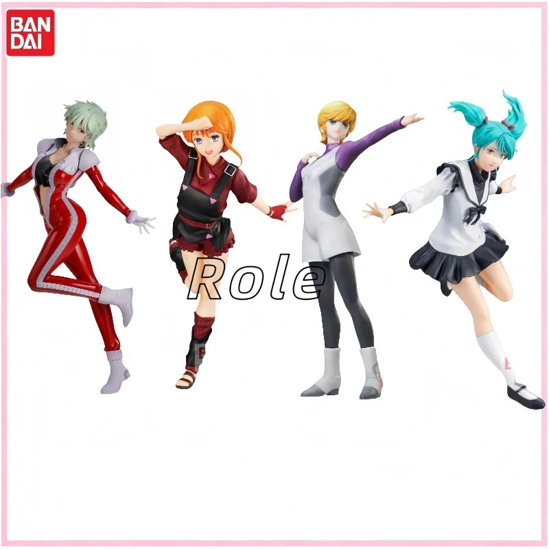 

【In Stock】Original Bandai Uc Era Aina Sahalim Audrey Burne Elpeo Ple Quess Paraya Anime Model Statue Toy Gift