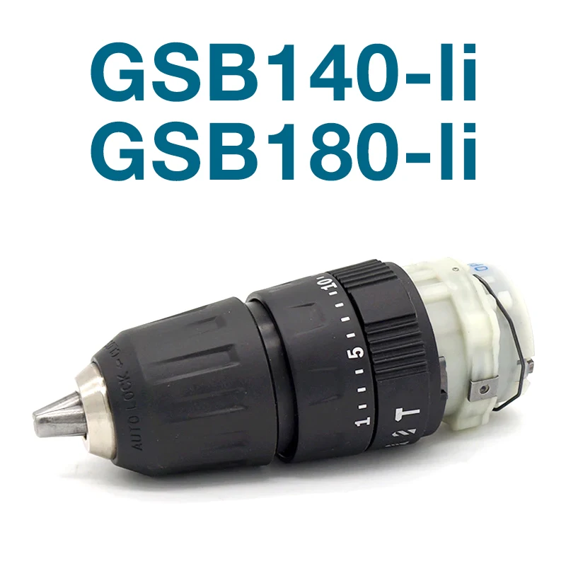Mão Gearbox Chuck Peças de Reposição Acessórios para Bosch Impact Drill Gearbox Ferramentas Elétricas Gsb140-li Gsb180-li