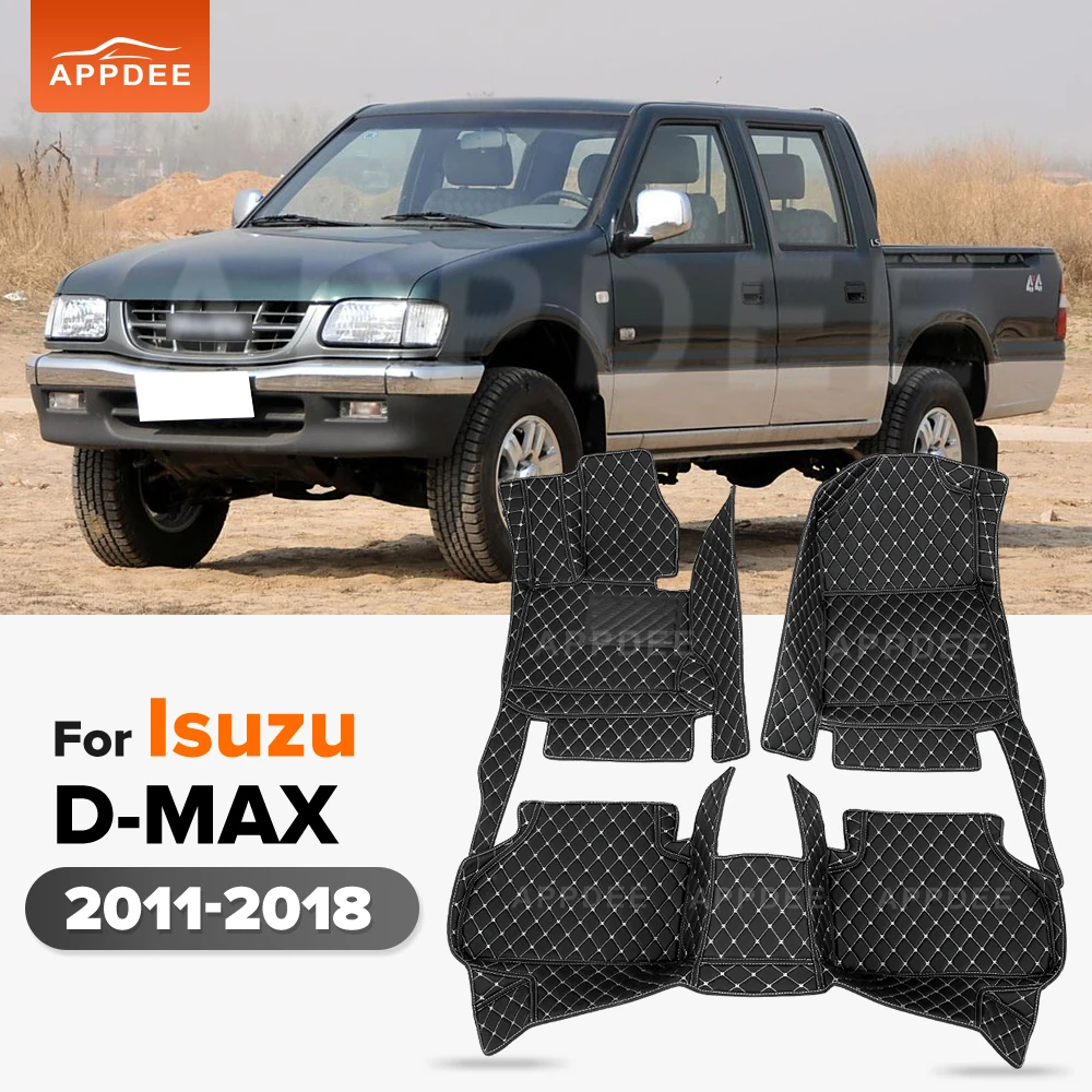 

Car Floor Mats For Isuzu D-MAX 2009 2010 2011 2012 2013 2014 2015 2016 2017 2018 Custom Auto Foot Pads Interior Accessories