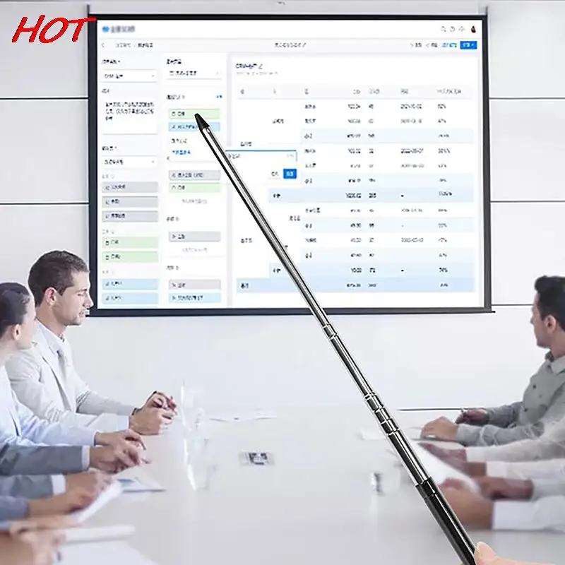 Pointer Stick Klassikale Presentatie Intrekbaar Uitschuifbaar Voor Presentator Handheld Telescopische Leermiddel Visie Teststick