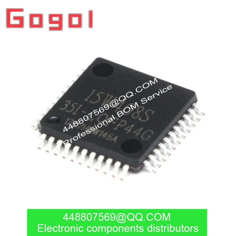 STC15W408S-35I-LQFP44 STC15W408S, CHIP IC de circuito integrado de un solo CHIP, nuevo 100%New 10Pcs