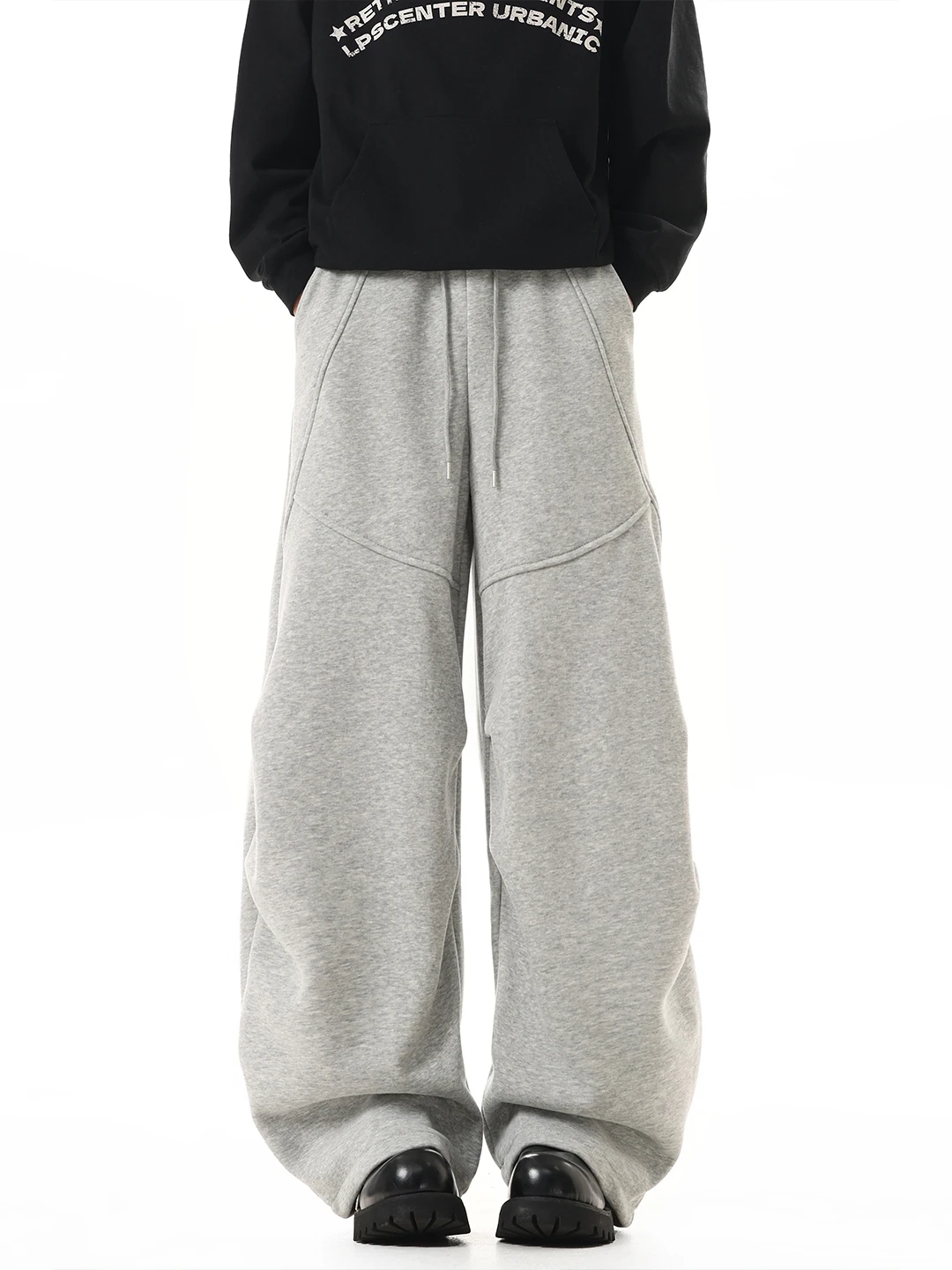 

Мужские повседневные брюки карго на флисе, осенне-зимние, прямые, свободного кроя, спортивные, модные, бренд GPOUHO, высокое качество