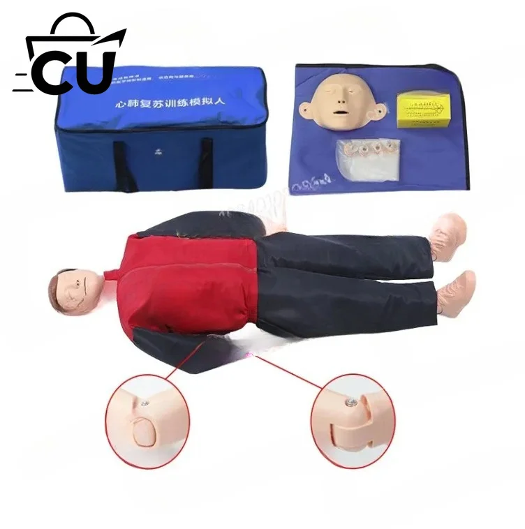Medical Teaching Whole Digital Mannequin Cpr Dummy First Aid Training Adult Manikin Full Body Kit Nurse Child Medical