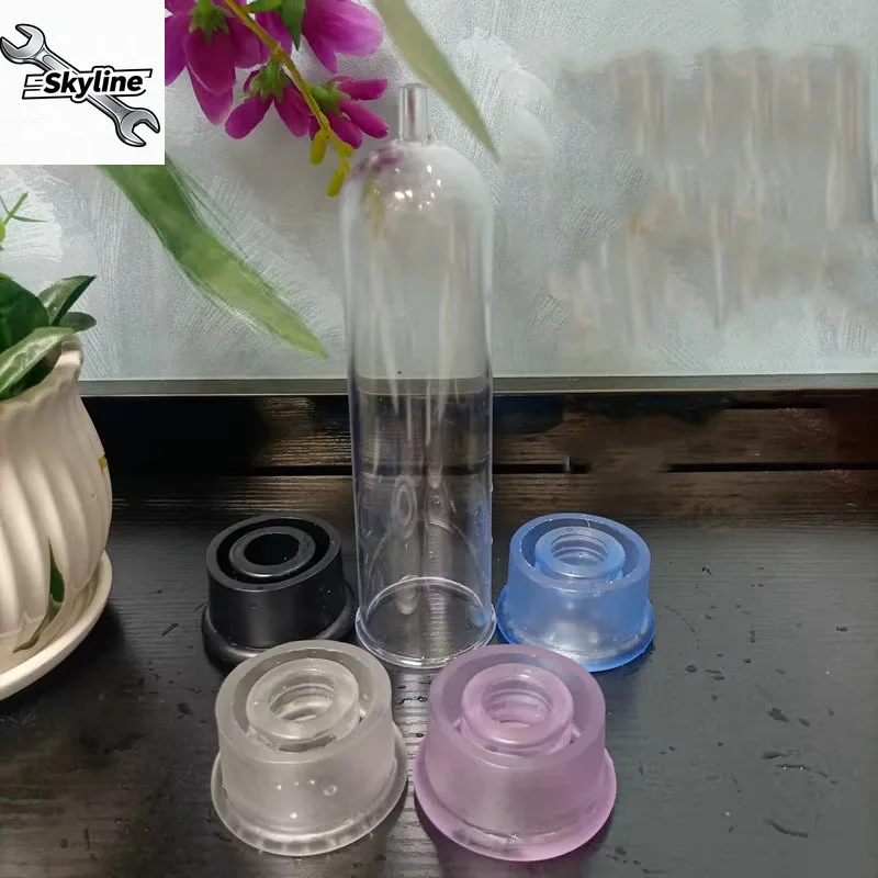 Silicone Bottle Cap Seal, 4.8-5.5cm Rubber Gasket for Vacuum Pump & Exercise Machine Accessories