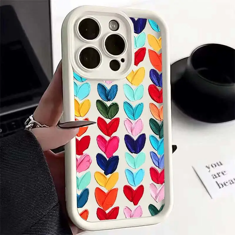 Love Case For Infinix Note 40 Zero 30 Hot 40i 30i 20 11 Play Smart 8 7 6 5 Tecno Spark Go 2024 10C 20C Camon 30 20 GT 10 Pro