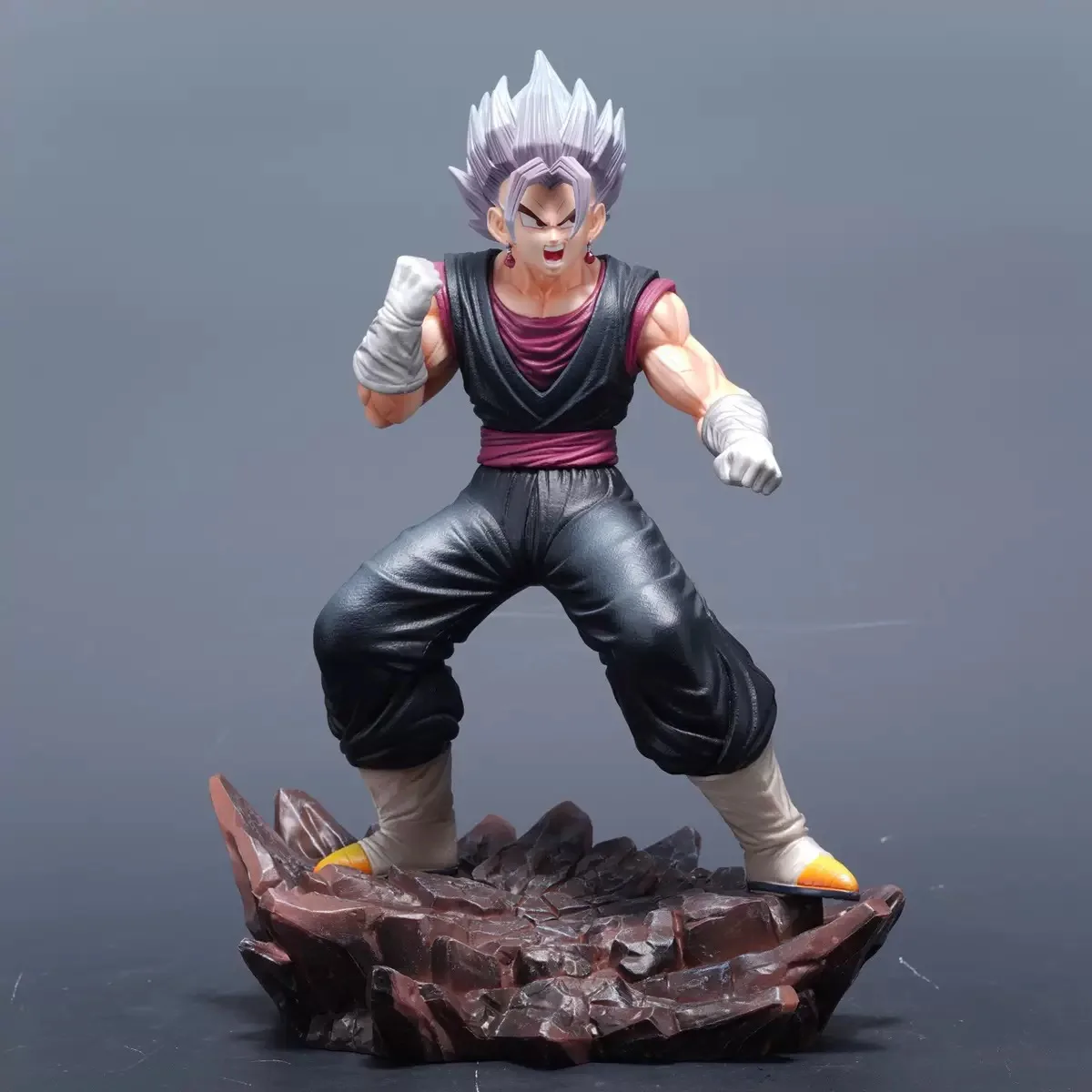 27 cm/10.63in Anime Perifere Dragon Ball Z Figuur Vegetto Figuur Actie PVC Goku Super Saiyan Standbeeld Collectible model Geschenken