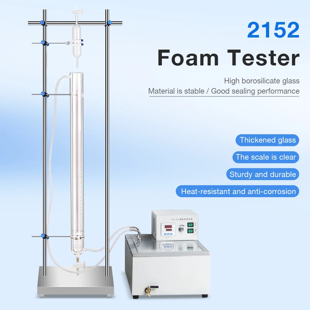 Laboratory Foam test Powder Detergent Liquid Detergent Soap Foaming Tester Surfactant Analyzer for Lab Use