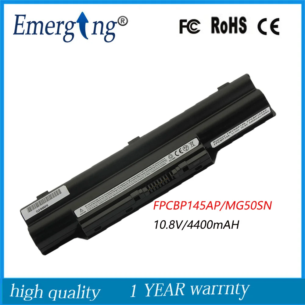 

10.8V New Laptop Battery for Fujitsu FPCBP145 LifeBook S7111 S8220 E8310 S2210 FMVNBP146 BP178 BP198 BP219 BP220 BP282