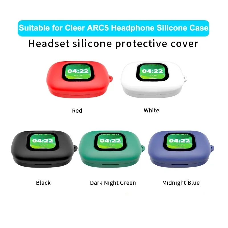 

For XXX Case Silicone Protective Sleeve Skin Cover For XXX Bluetooth Wireless Earphones Protector Accessory