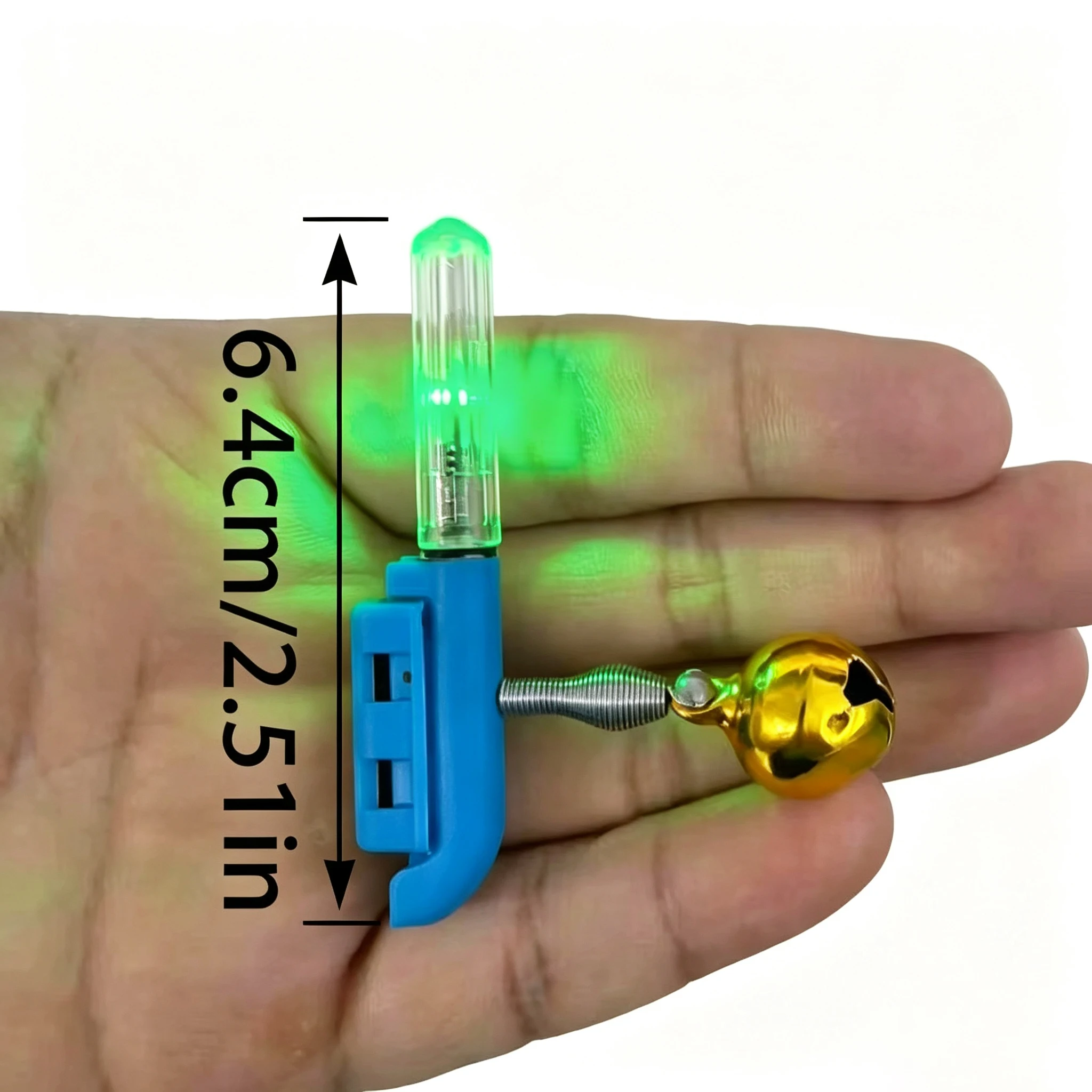 2pcs New night Fishing Rod Tip Light LED Luminous Detachable Electronic Float Light Fishing Tackle Accessories