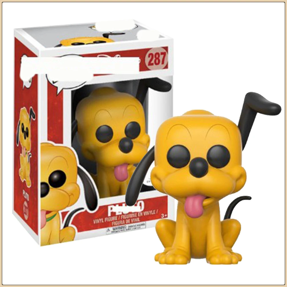 

Funko Pop Disney Pluto Classic Yellow Dog Cartoon Character Action Toys Figures Mickey's Pet Cute Model Ornament Popular Gifts