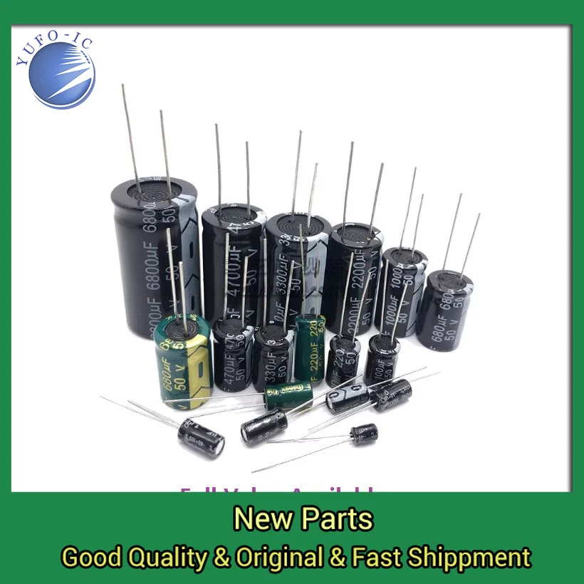 5PCS 68UF 82UF 100UF 150UF 180UF 220UF 400V Aluminum Electrolytic Capacitor 450V 10UF 22UF 33UF 47UF