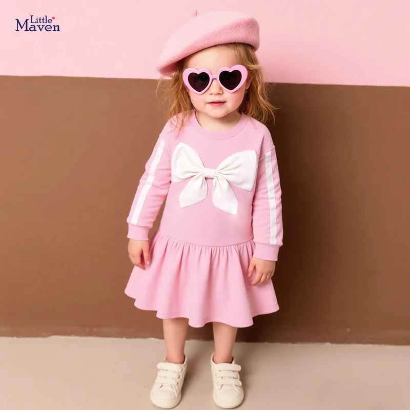 

Cute Girls' Dress Autumn Girls' Skirt Long Sleeve Baby Kids Dress