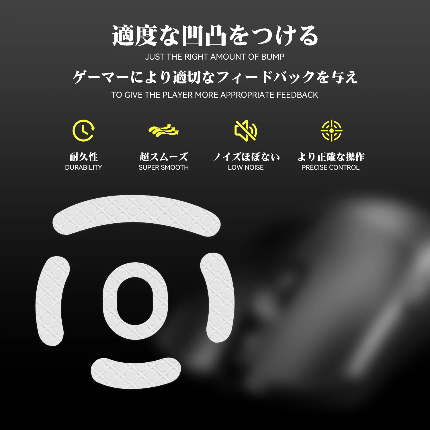 TALONGAMES Mouse Skates For Logitech G PRO 2 LIGHTSPEED Wireless Mouse 3D Series Replacement Glide Feet Pads Mouse Sticker
