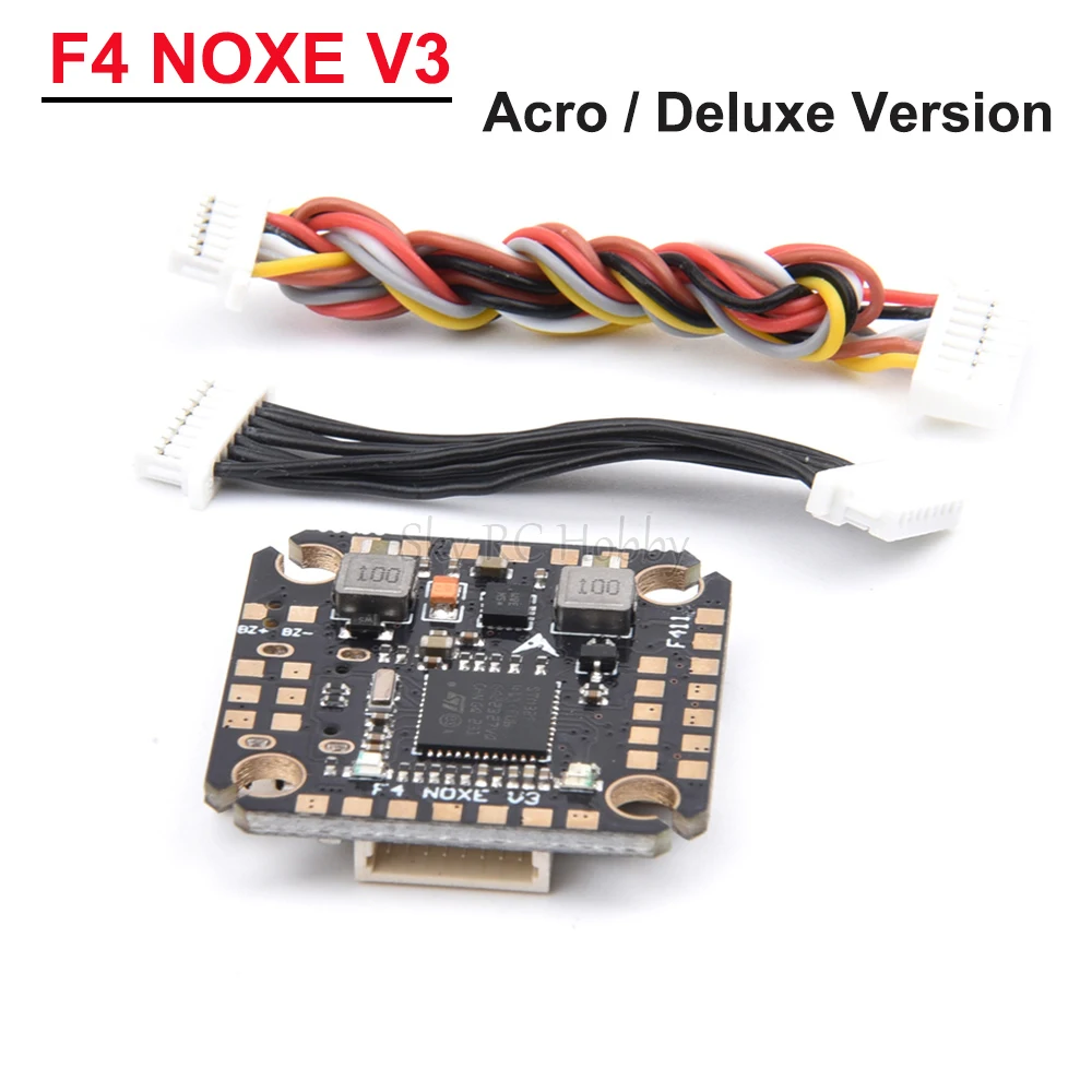 Controlador de voo para Drones Freestyle, DIY Peças, BEC, OSD, Baro BlackBox, F4, NOXE, V3, F411, 5V, 10V, 2-6S, LIPO, 20x20mm