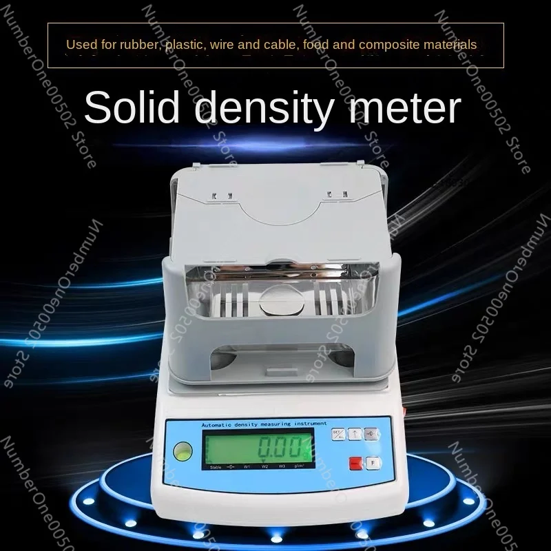 Solid Density Meter 300G 0.01G Precious Metal Gold Rubber Plastic Small Particle Density Purity Tester Density Meter Automatic