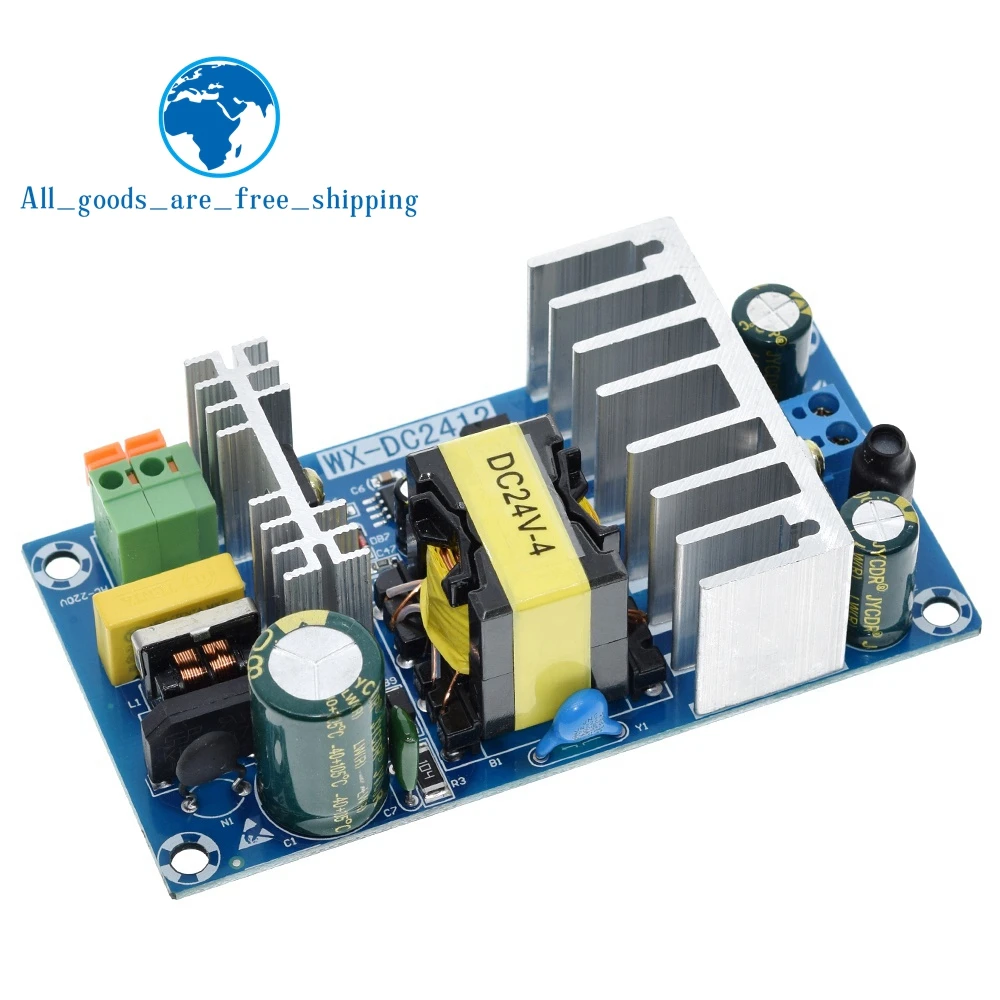 TZT New Arrival 4A To 6A 24V Stable High Power 100W  Switching Power Supply Board AC DC Power Module Transformer Wholesale