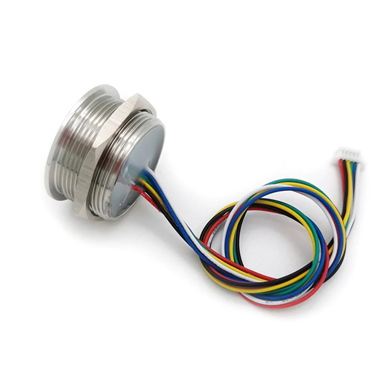 Anillo de Control LED de Metal A51I GM861, luz indicadora, interfaz UART, código de barras 1D/2D, módulo lector de código QR