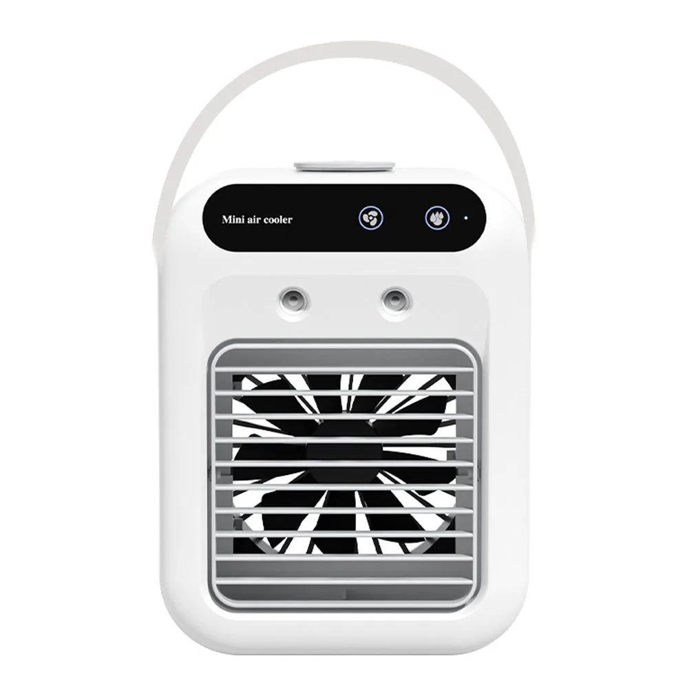 USB Rechargeable Portable Air Conditioner with Dual Power Options for Home Office and Travel Compact and Efficient Design