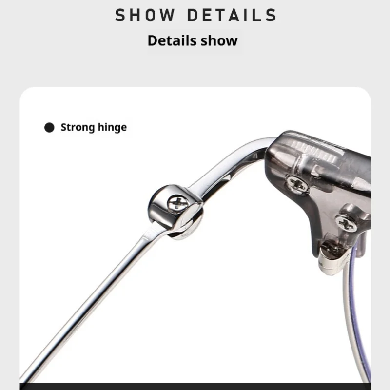 Gafas de negocios Retro ultraligeras semisin montura para hombres y mujeres, Gafas de titanio para leer, Gafas graduadas para miopía, Gafas ópticas