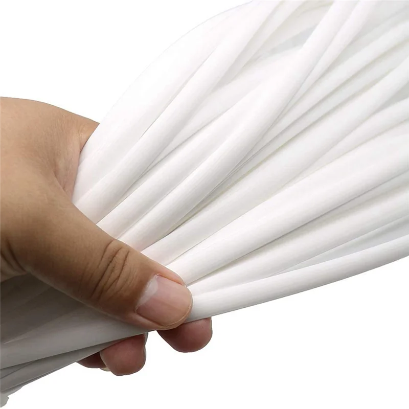 ABUP-2X Wicker Repair Supplies Synthetic Rattan Material, Durable Patio Furniture Repair Kit White