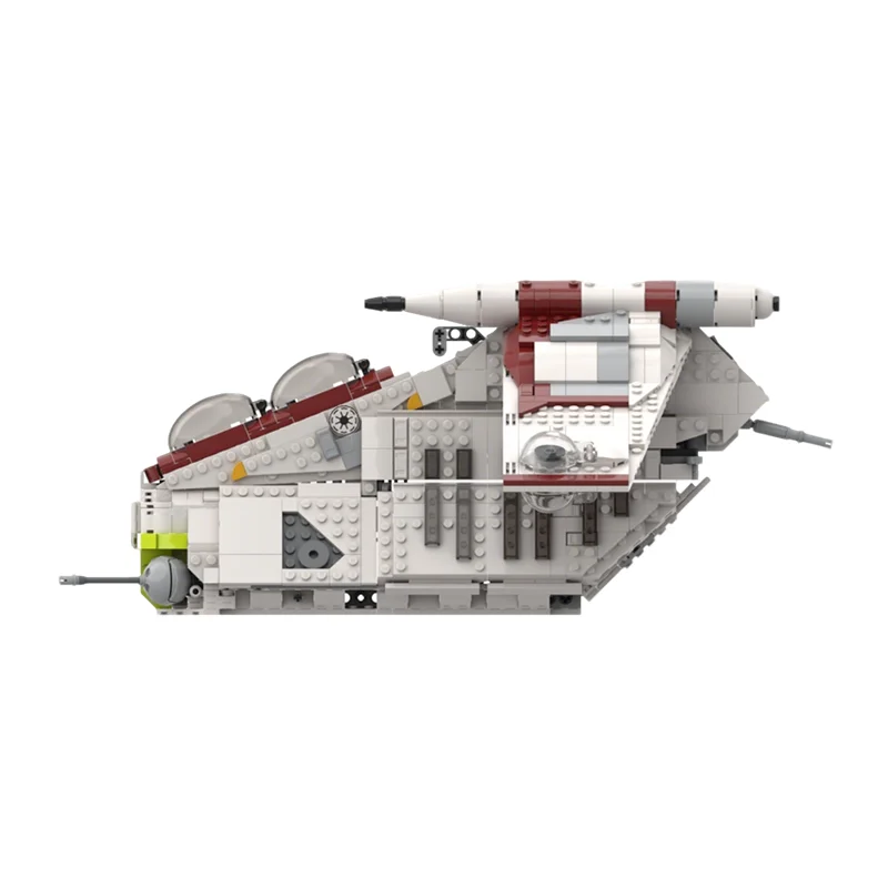 1431pcs MOC Republic Gunship Clone Wars Plo S Bros Star Battle Model Building Blocks Architecture Toys Christmas Gifts Education view 5