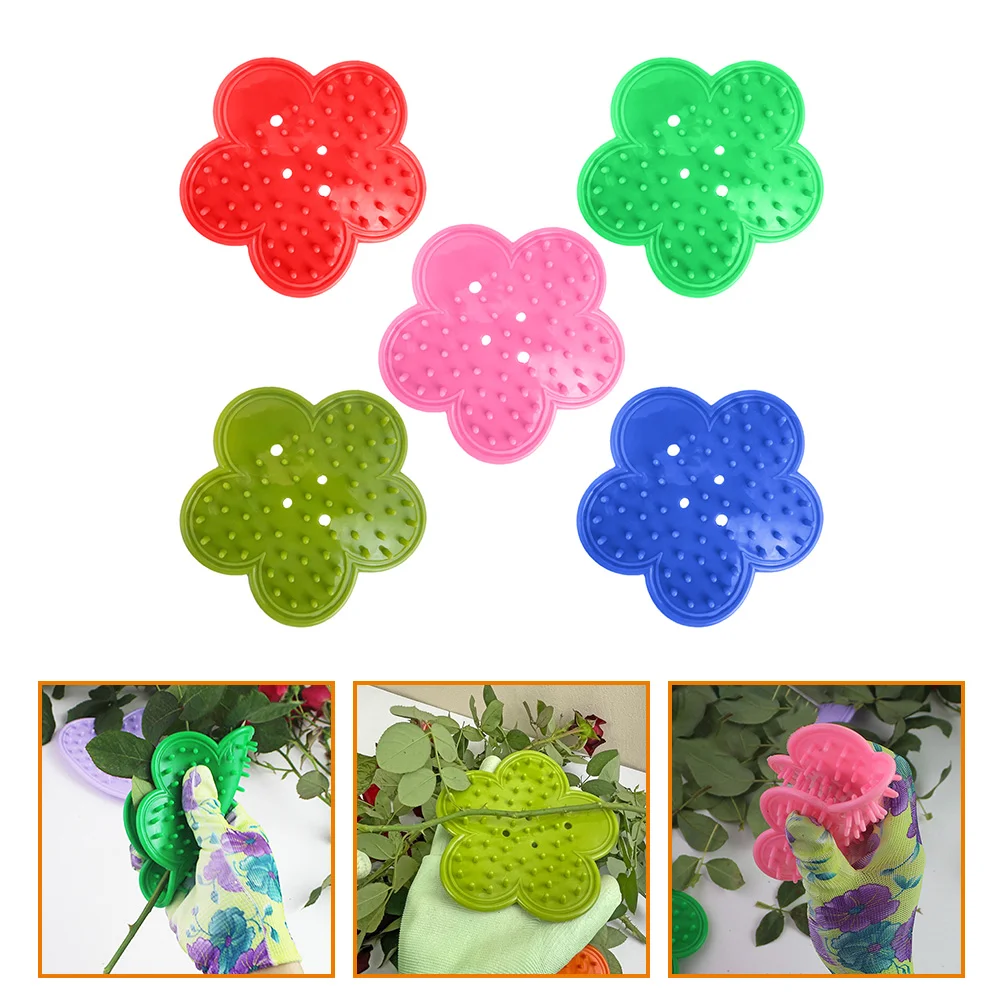 5 Pcs Rose Flower Thorn Artifact Convenient Stripper Tool Remover Tools Plastic for Roses