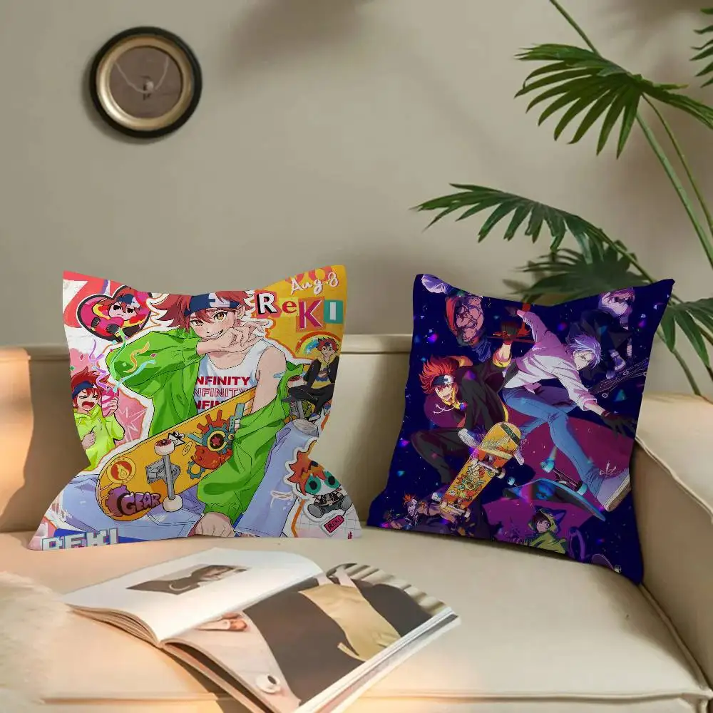 Anime Cool Boy S-Sk8 The Infinity Lucky Dragon pillow cover sofa cushion cover home room decoration children gift